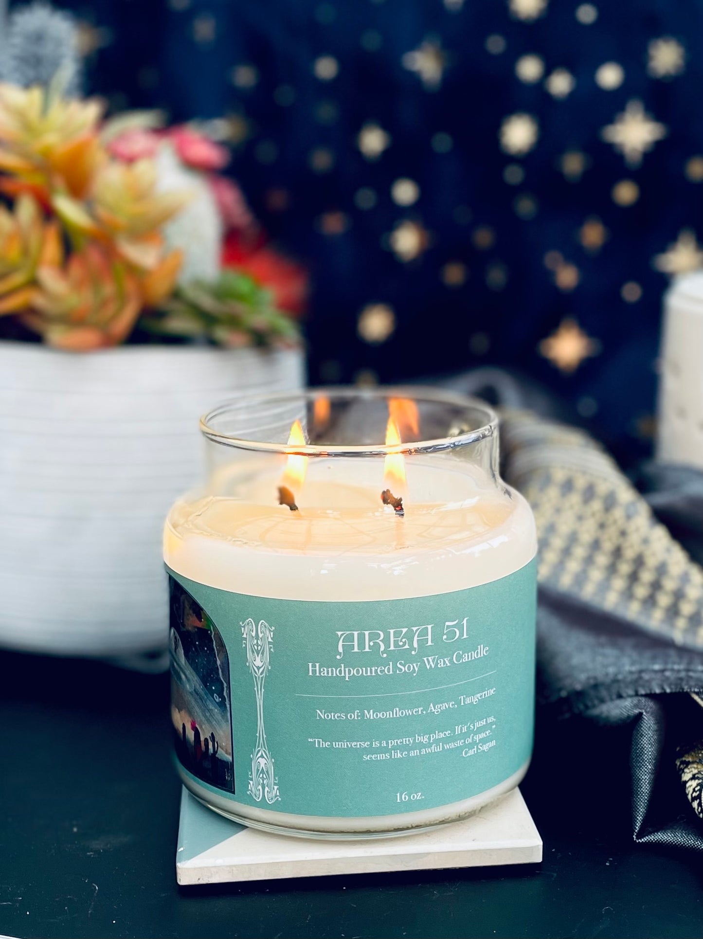 Area 51 || 16 oz. Double-Wick Candle