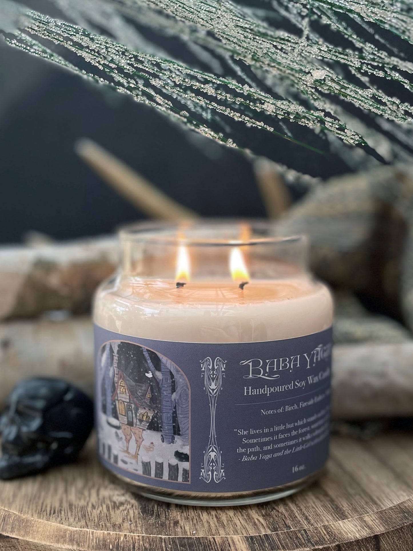Baba Yaga || 16 oz. Double-Wick Candle