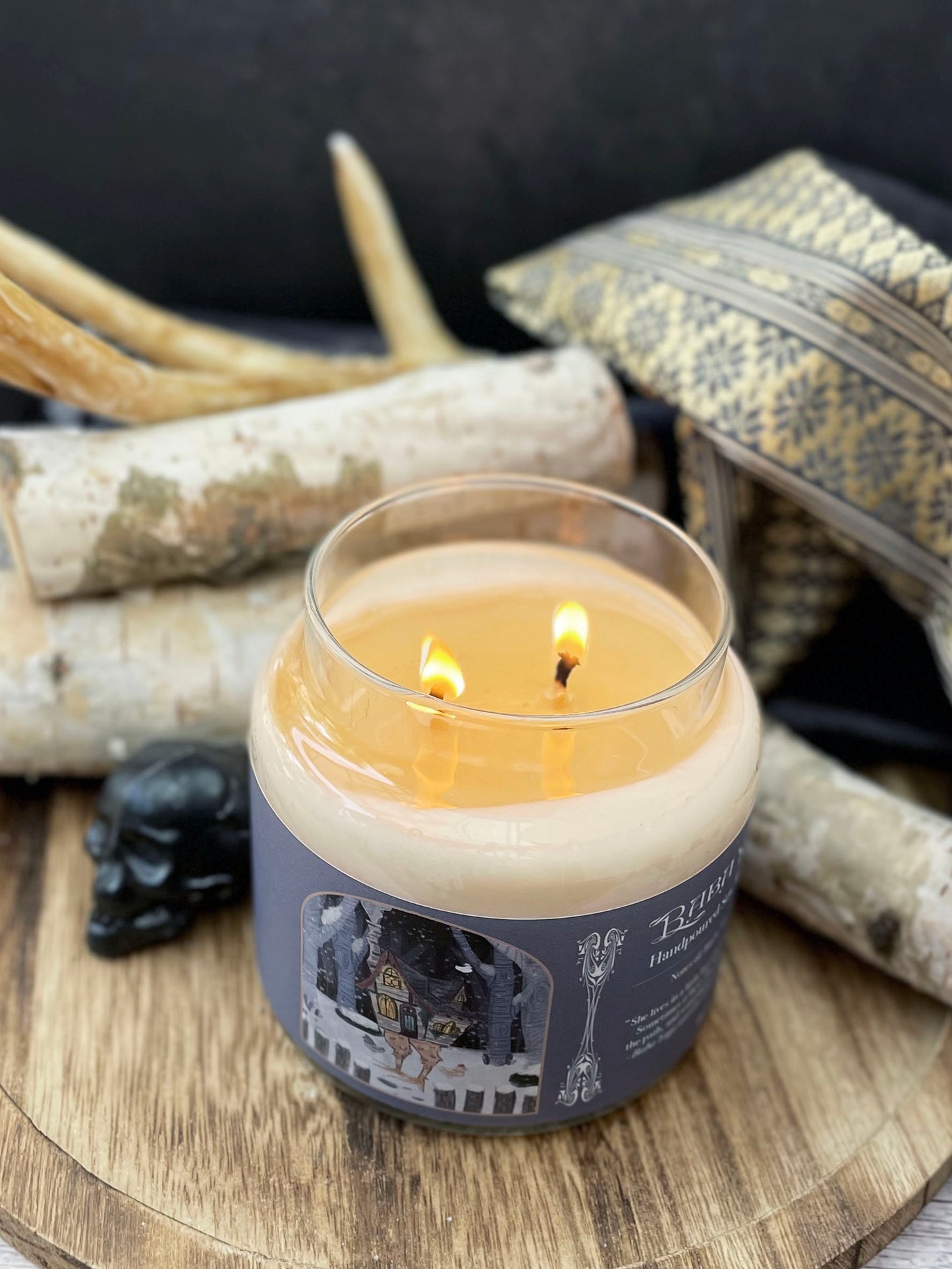 Baba Yaga || 16 oz. Double-Wick Candle