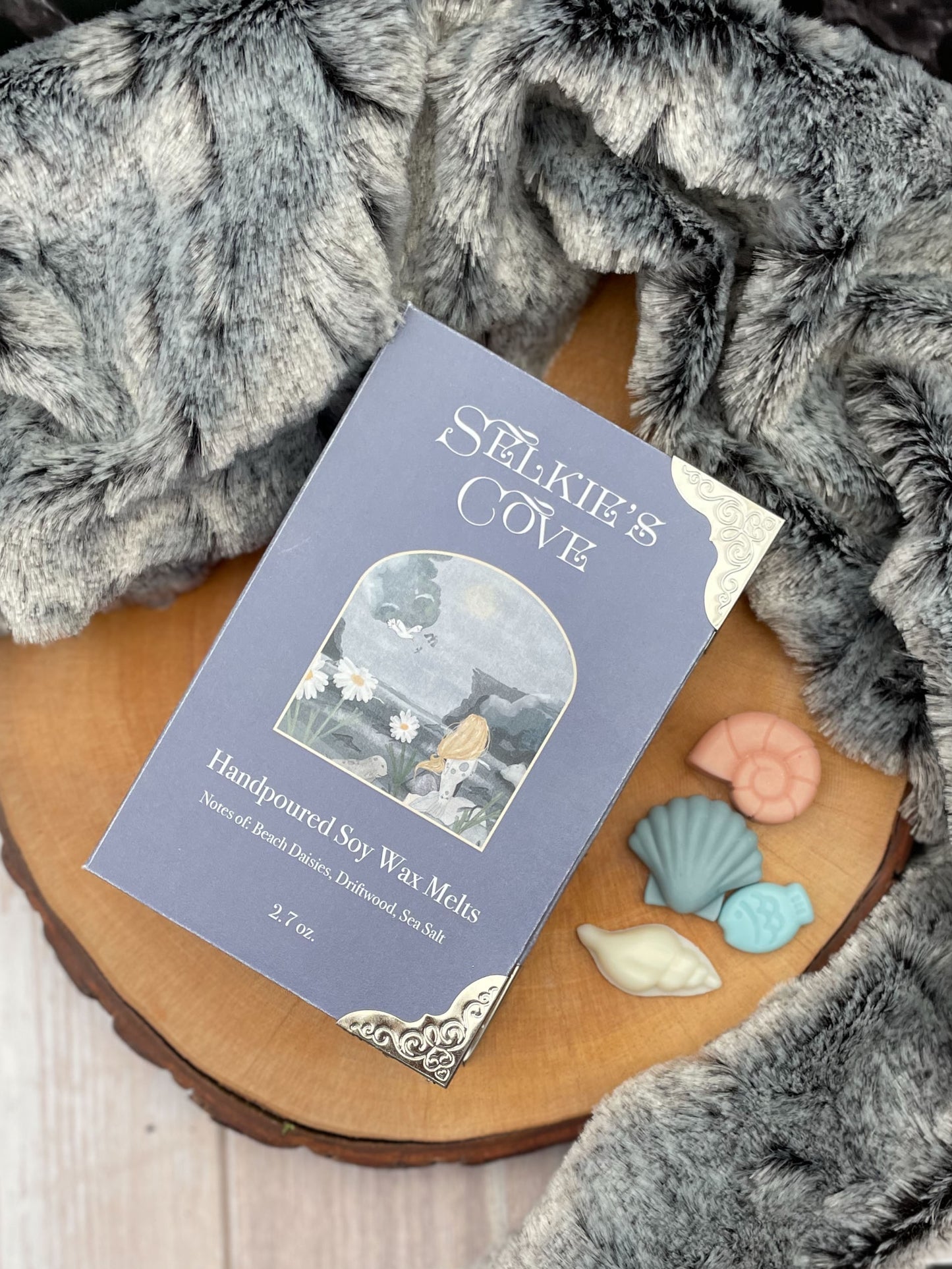 Selkie's Cove | Soy Wax Melts with Magnetic Book Box