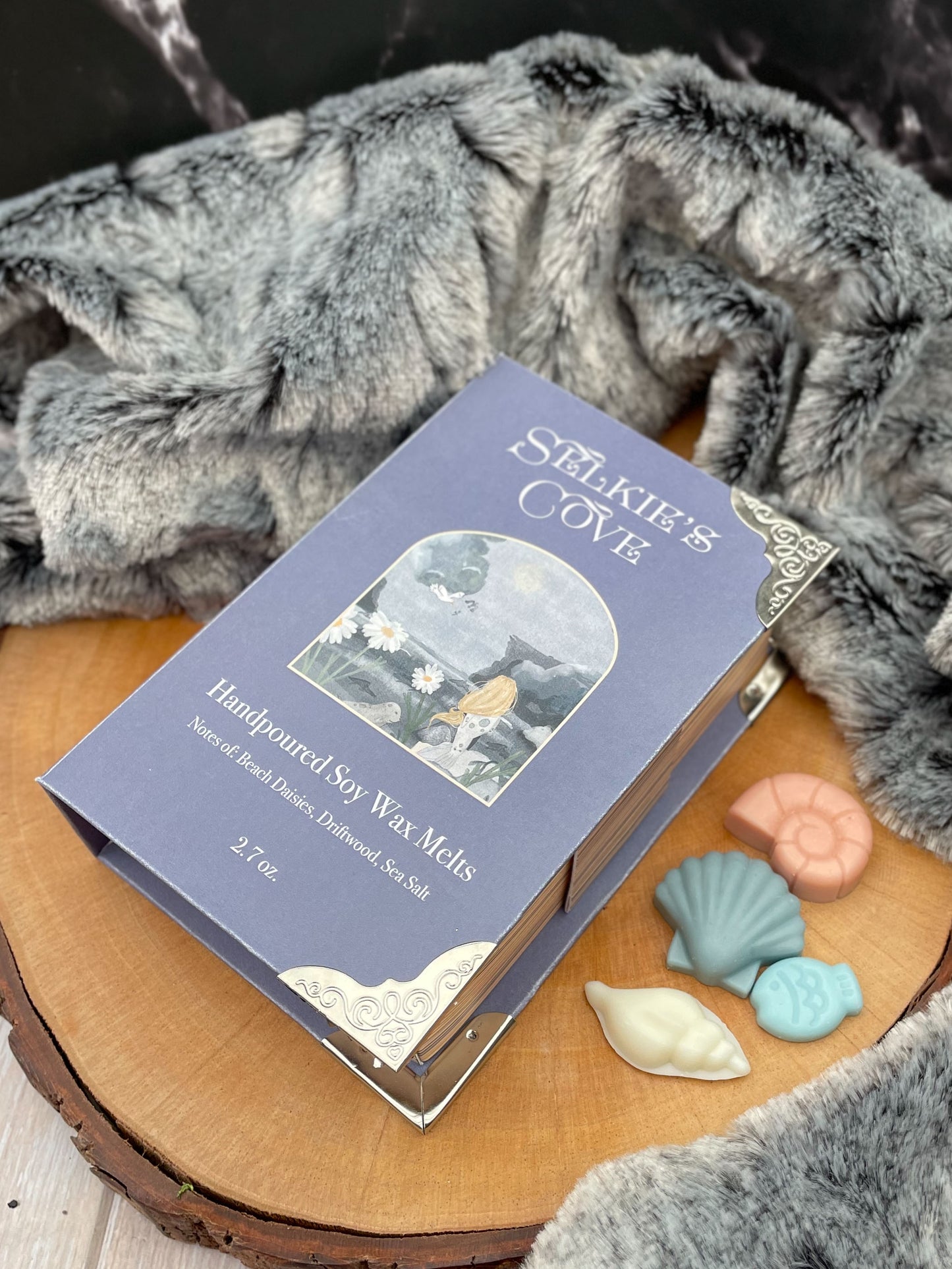 Selkie's Cove | Soy Wax Melts with Magnetic Book Box