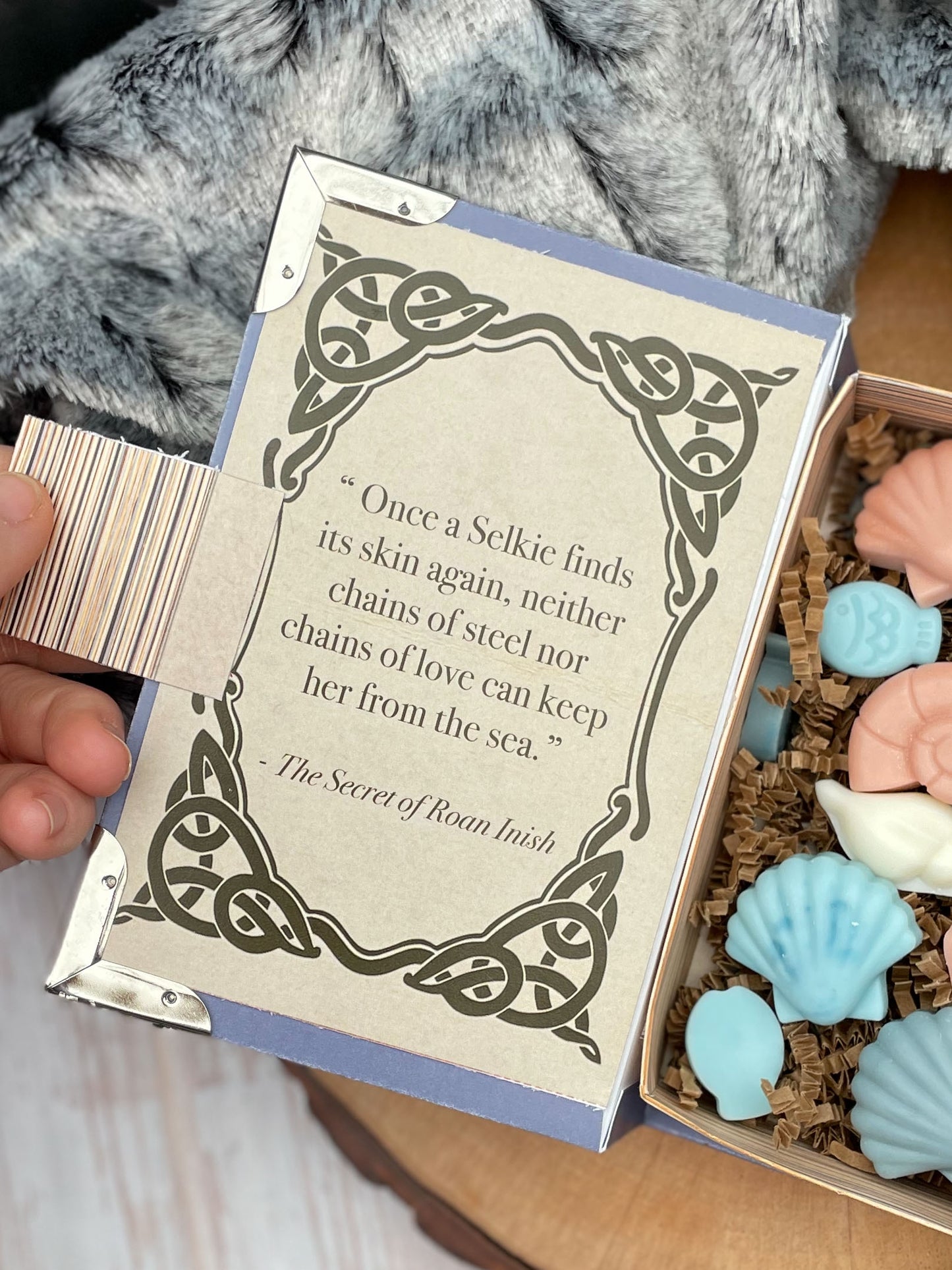 Selkie's Cove | Soy Wax Melts with Magnetic Book Box