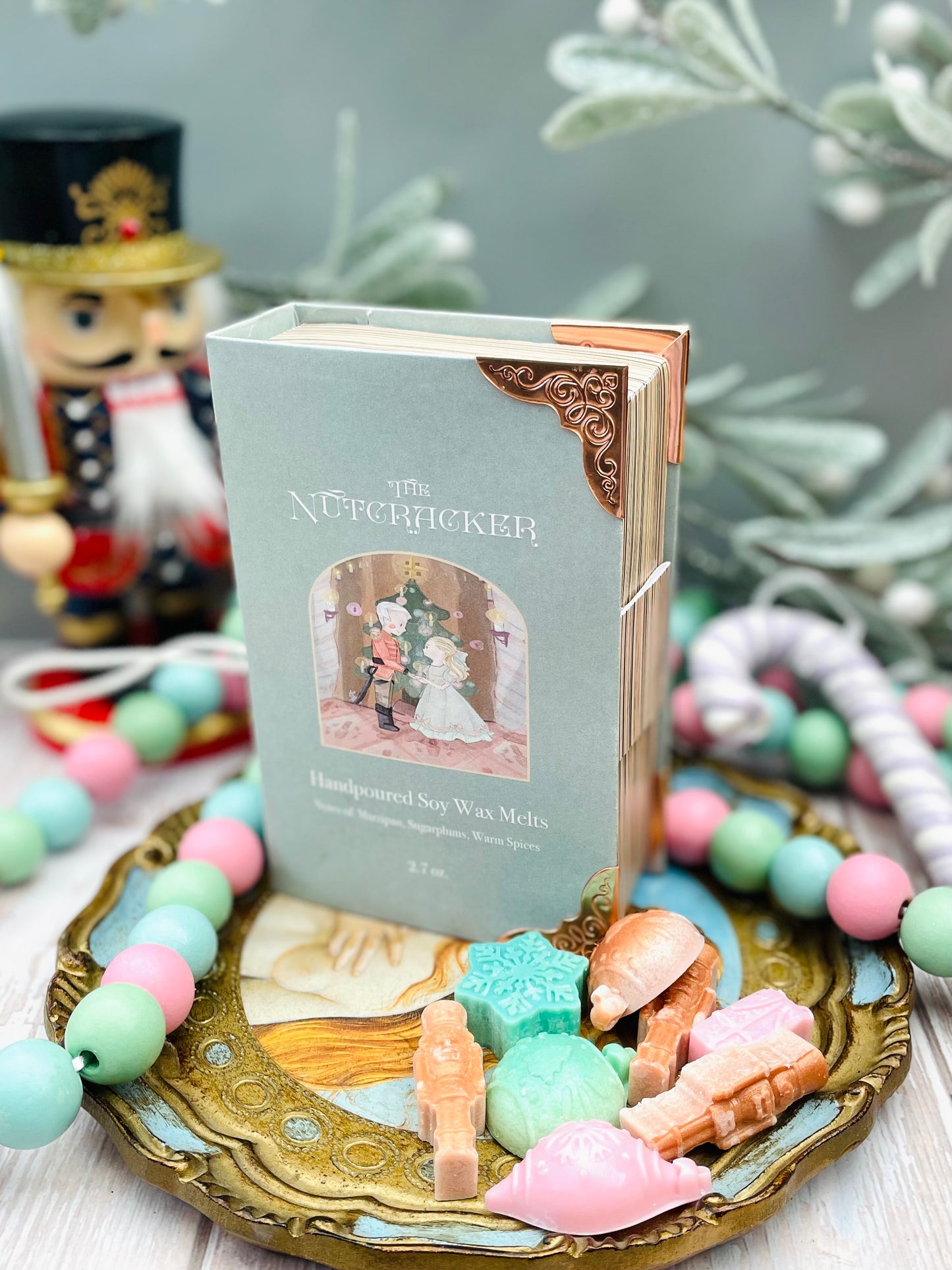 The Nutcracker | Soy Wax Melts with Magnetic Book Box