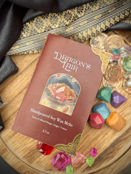 Dragon's Lair || Soy Wax Melts with Magnetic Book Box