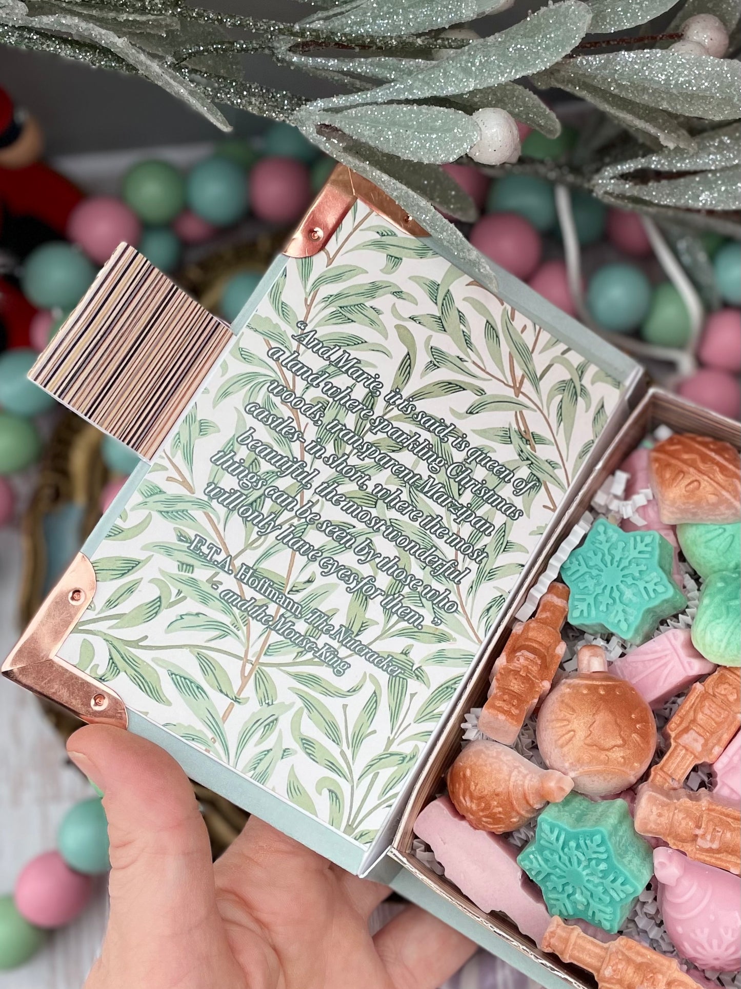 The Nutcracker | Soy Wax Melts with Magnetic Book Box