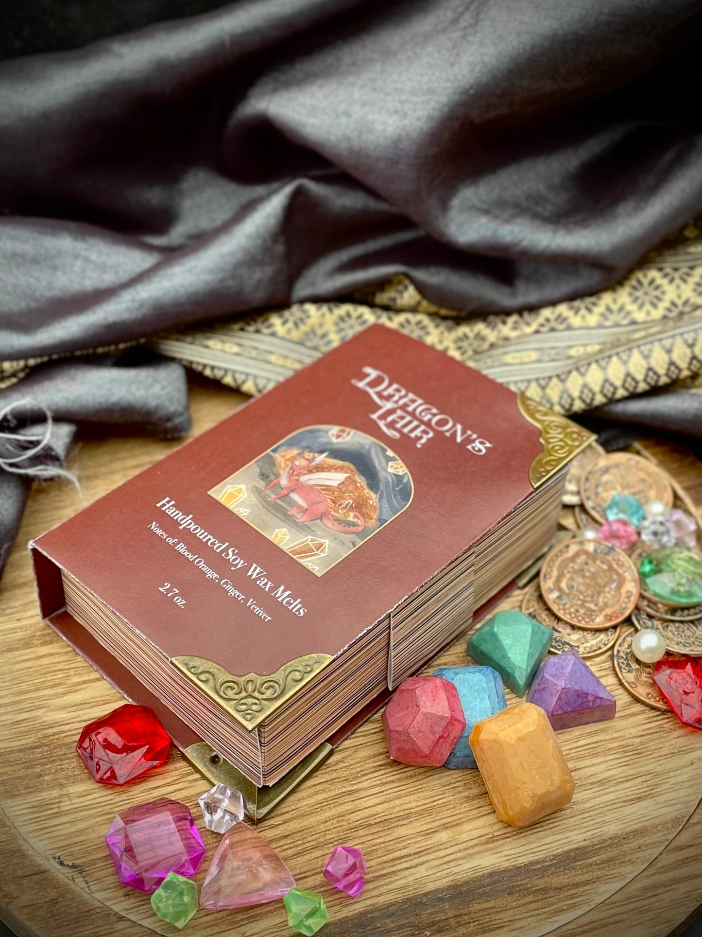 Dragon's Lair || Soy Wax Melts with Magnetic Book Box