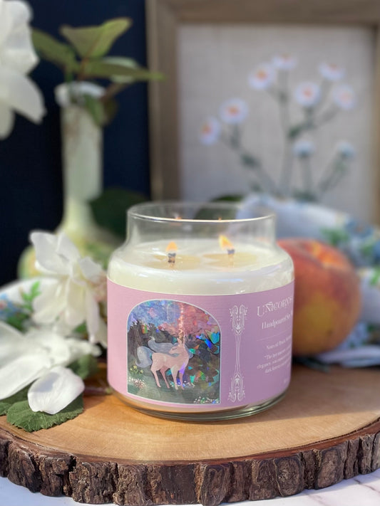 Unicorn's Glade || 16 oz. Double Wick Candle