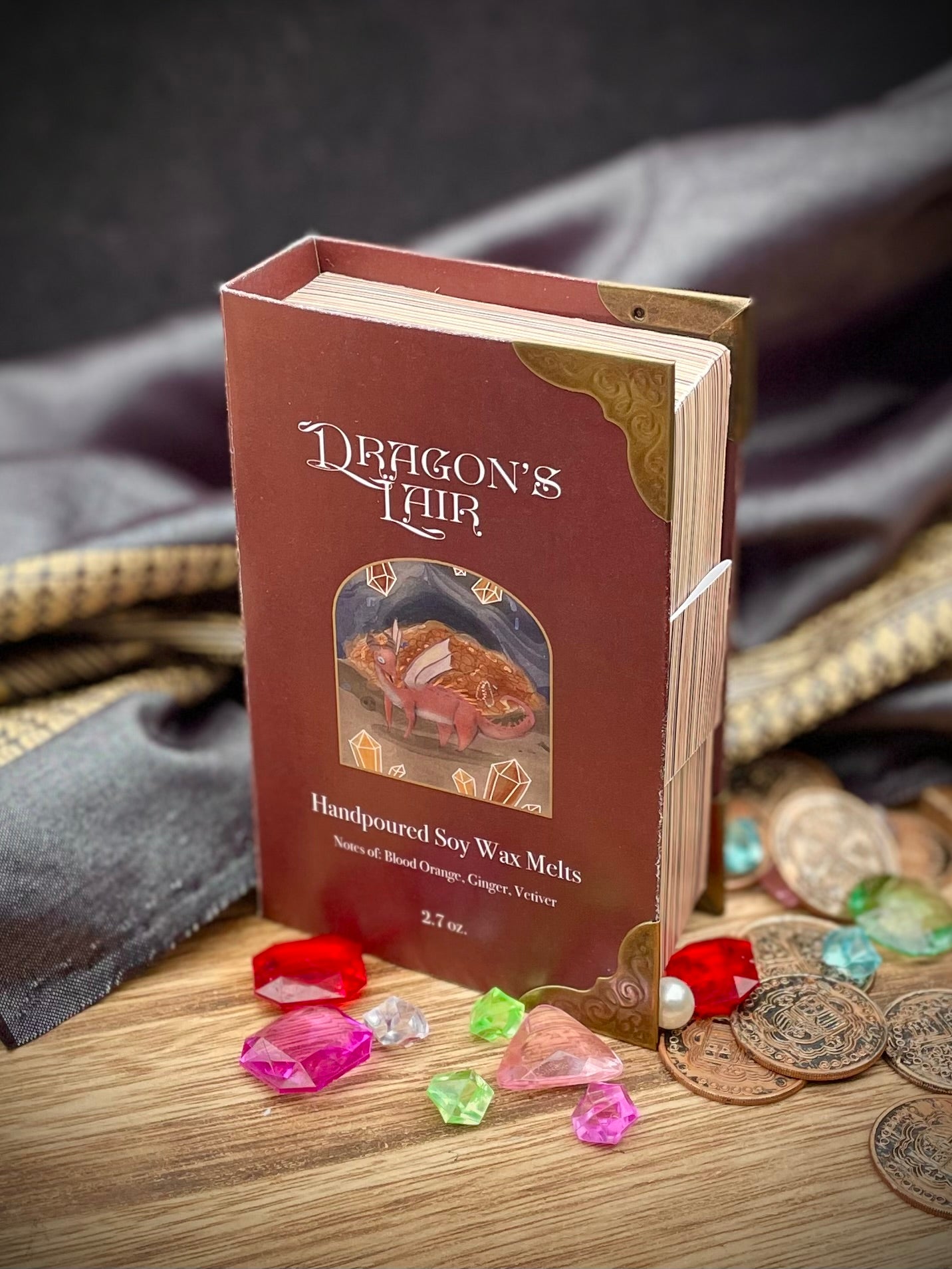 Dragon's Lair || Soy Wax Melts with Magnetic Book Box