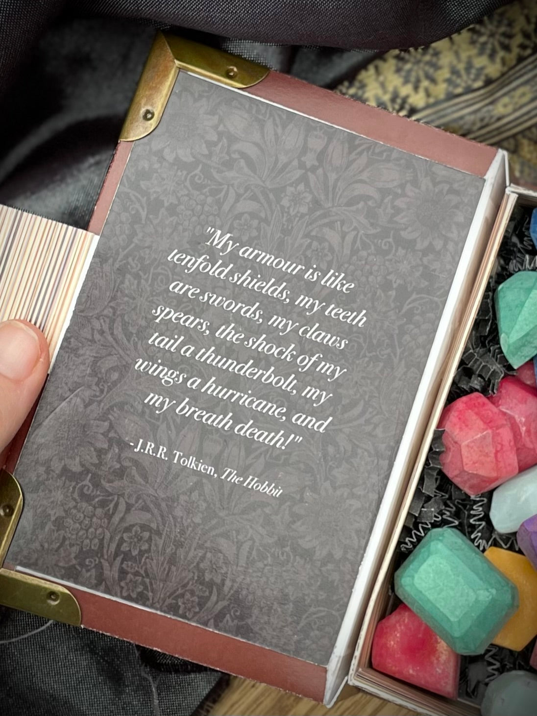 Dragon's Lair || Soy Wax Melts with Magnetic Book Box