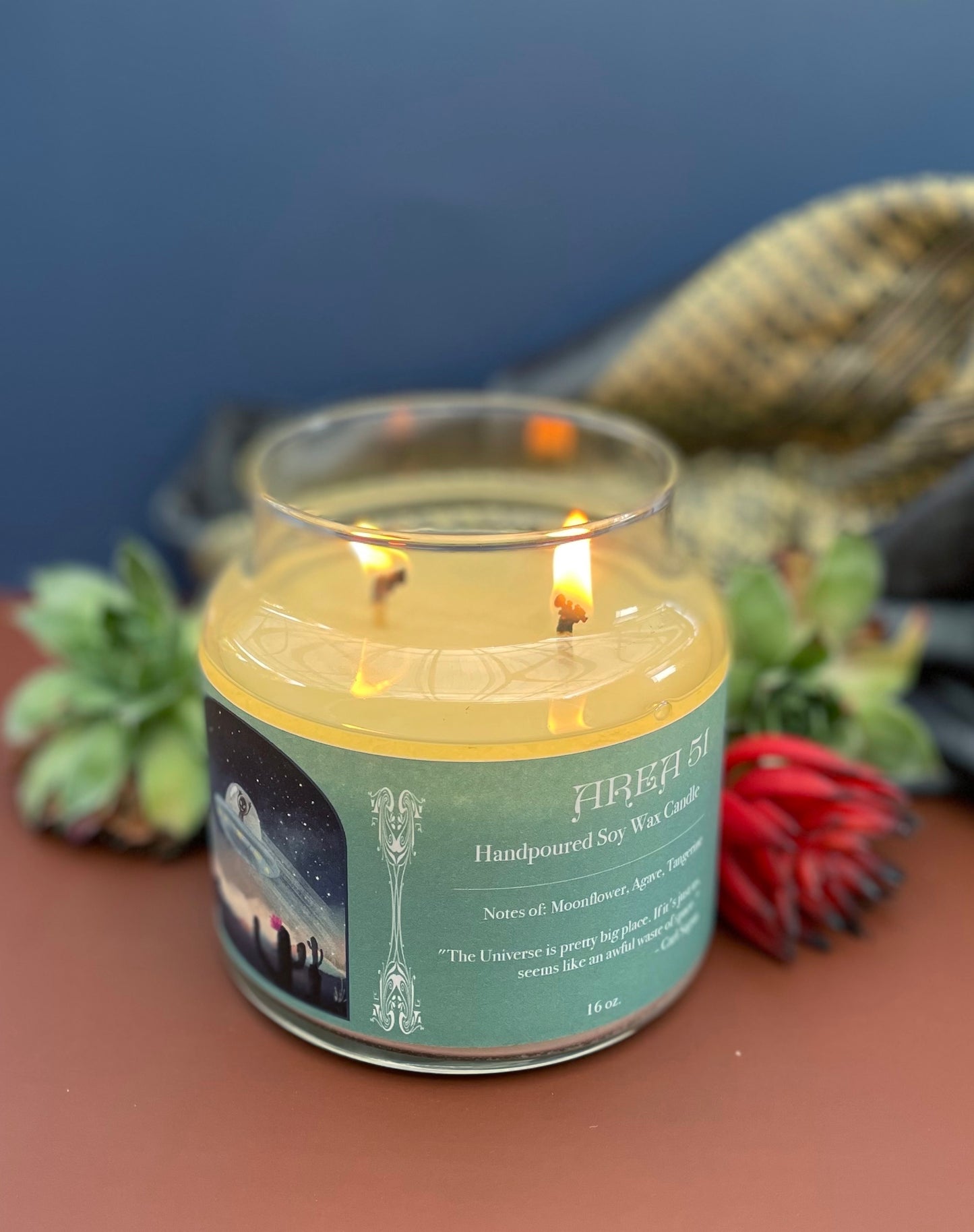 Area 51 || 16 oz. Double-Wick Candle