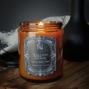 Blood Moon || 8oz Scented Soy Wax Candle