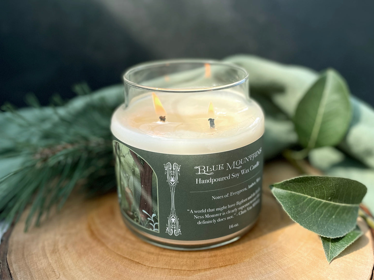 Blue Mountains || 16 oz. Double-Wick Candle