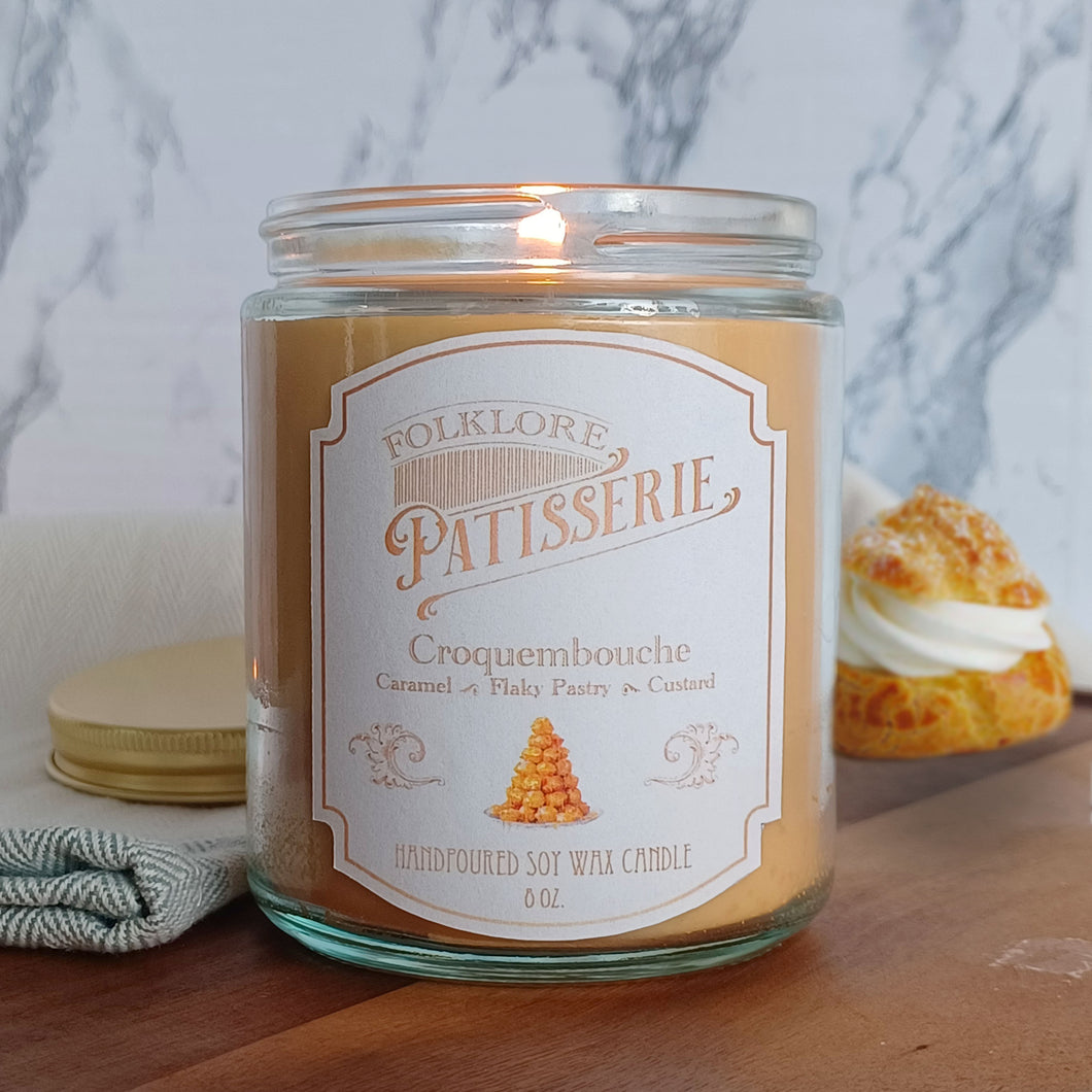 Croquembouche || 8oz Scented Soy Candle