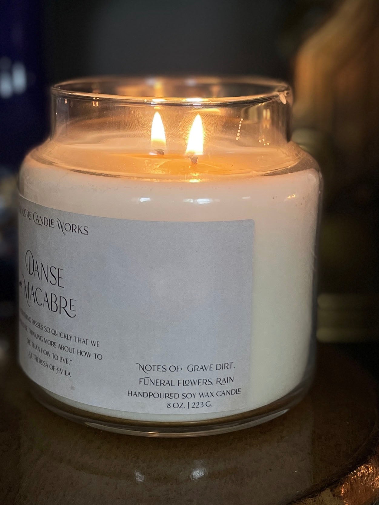 Danse Macabre || 16 oz. Double-Wick Candle