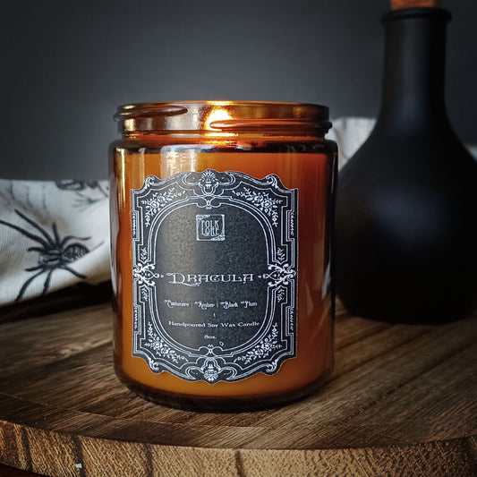 Dracula || Scented Soy Wax Candle