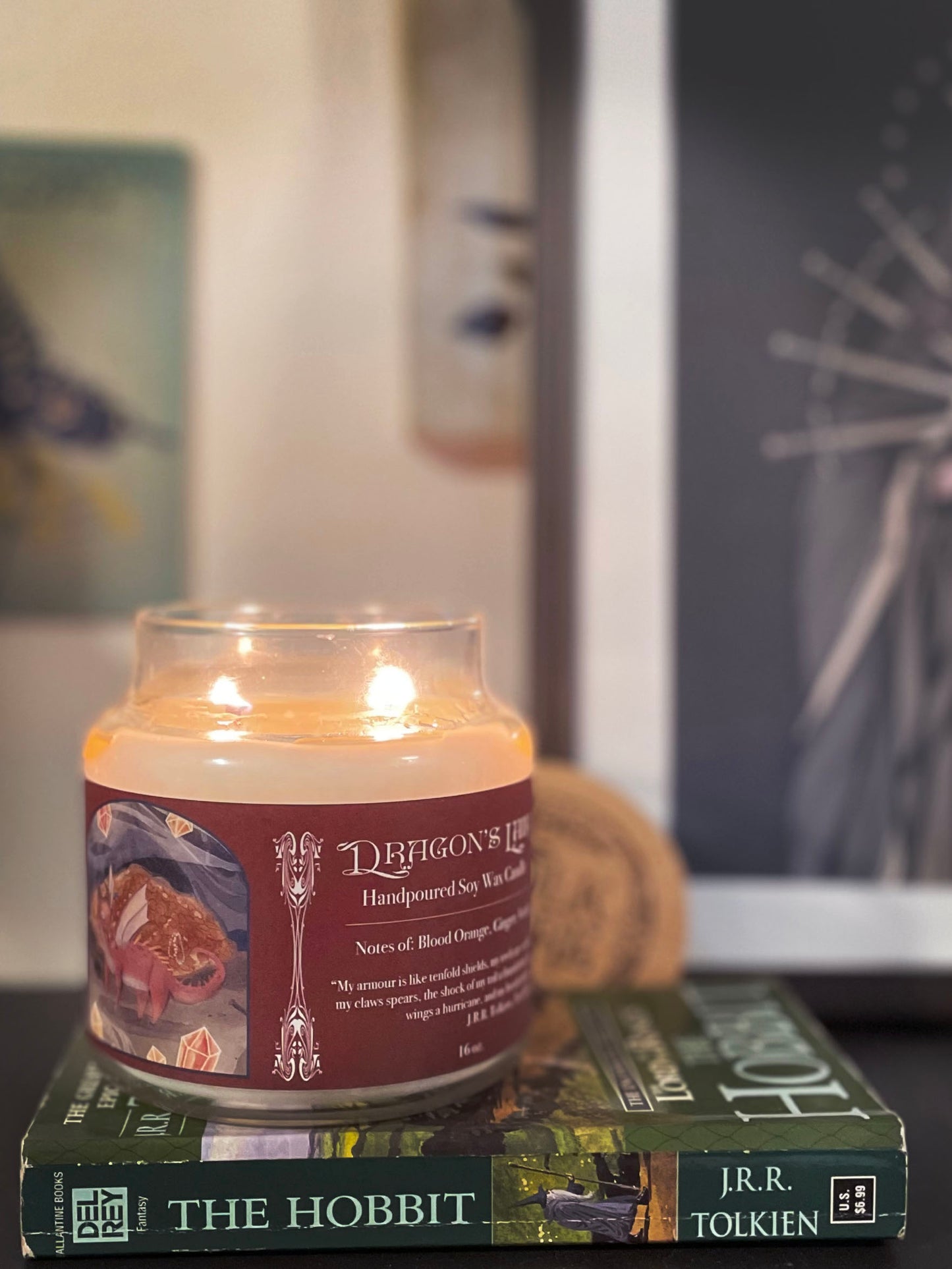 Dragon's Lair || 16 oz. Double-Wick Candle