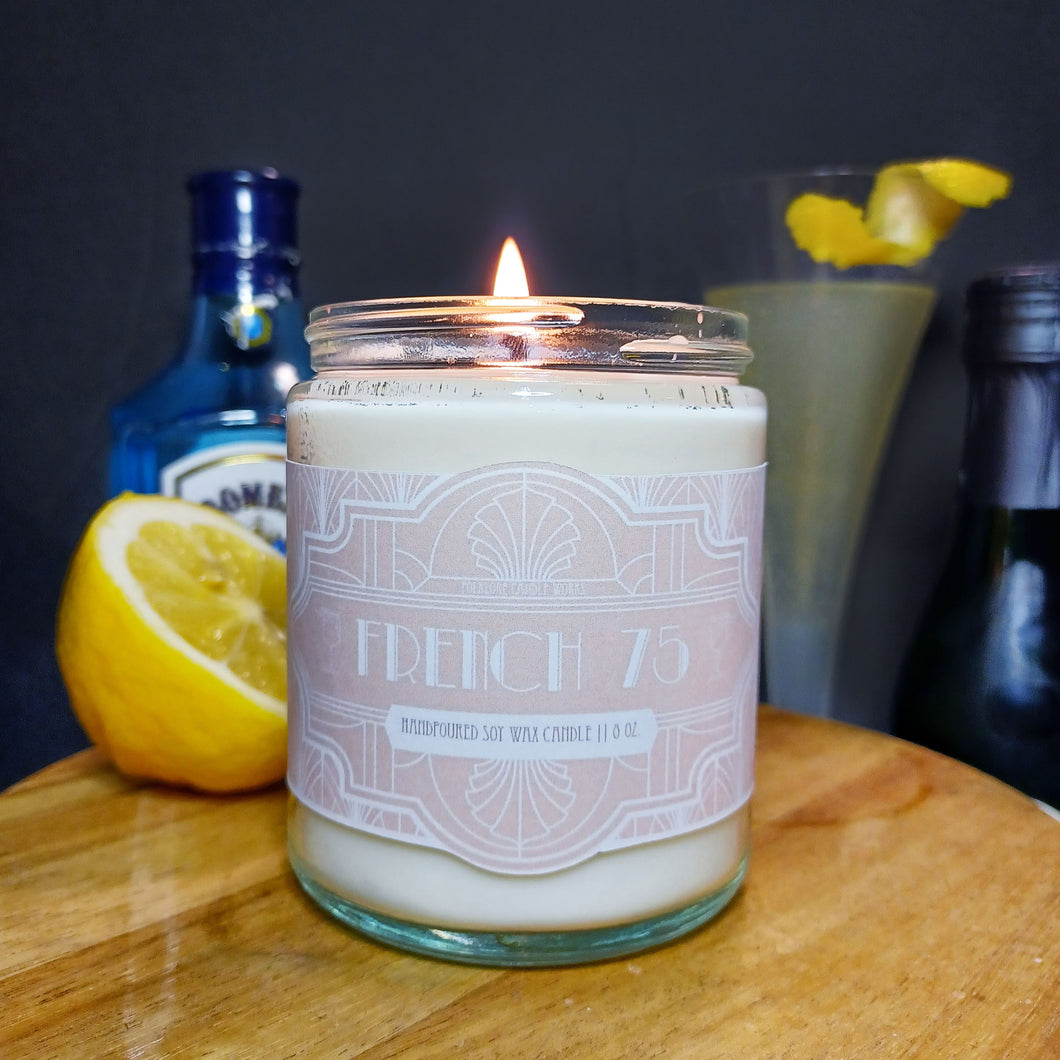French 75 || Scented Soy Wax Candle
