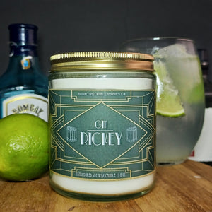 Gin Rickey || Scented Soy Wax Candle