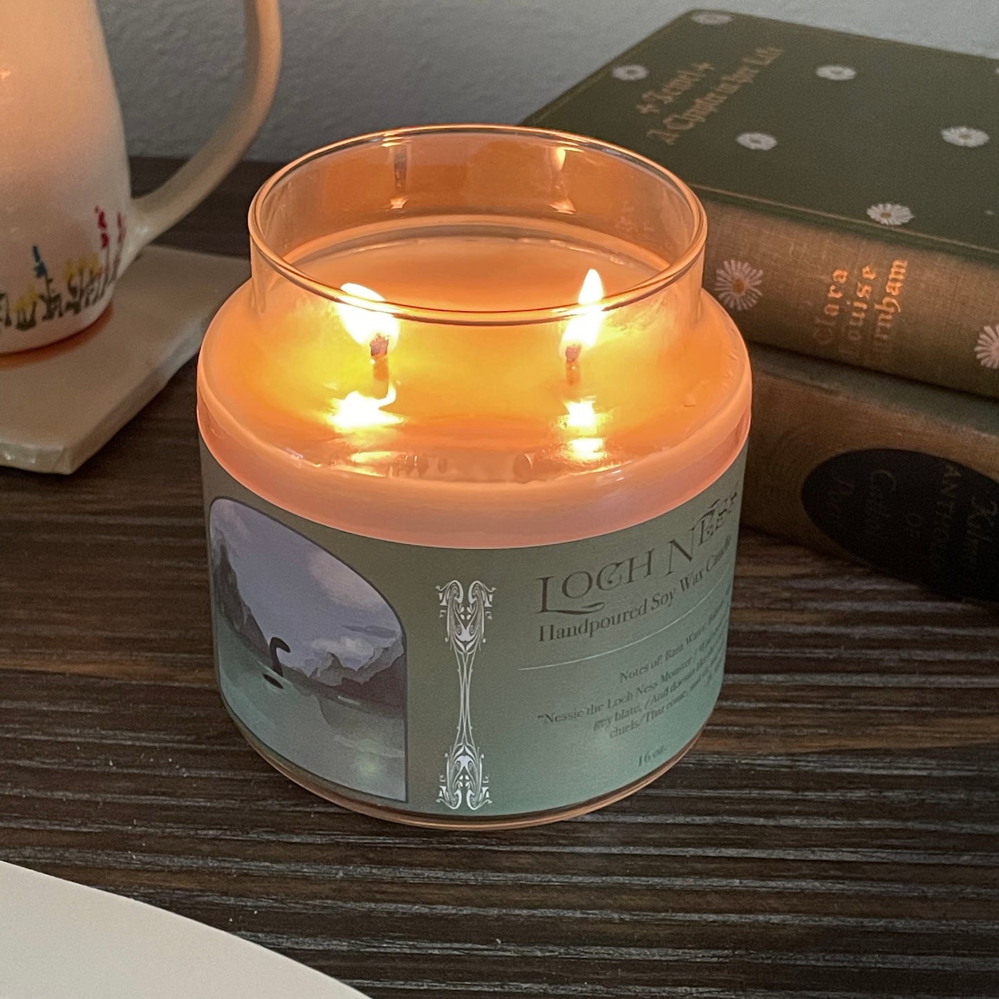 Loch Ness || 16 oz. Double Wick Candle