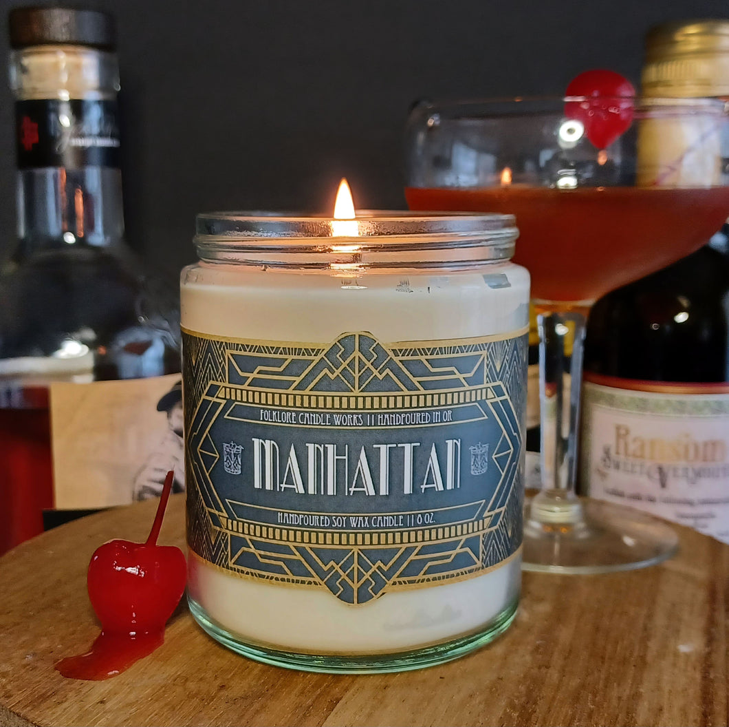 Manhattan || Scented Soy Wax Candle