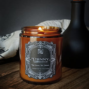 Penny Dreadfuls || 8oz Scented Soy Wax Candle